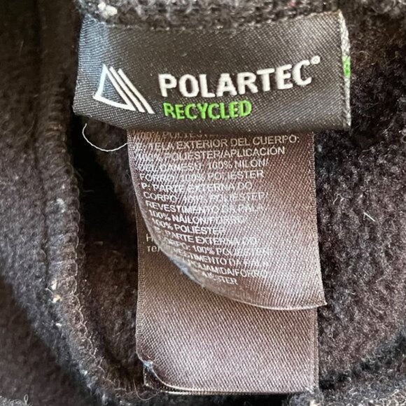 The North Face Denali Jacket Womens Medium Black Polartec Recycled Outdoor Soft - Picture 8 of 12